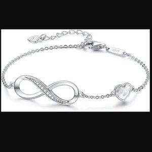 NWT Infinity Heart Bracelet